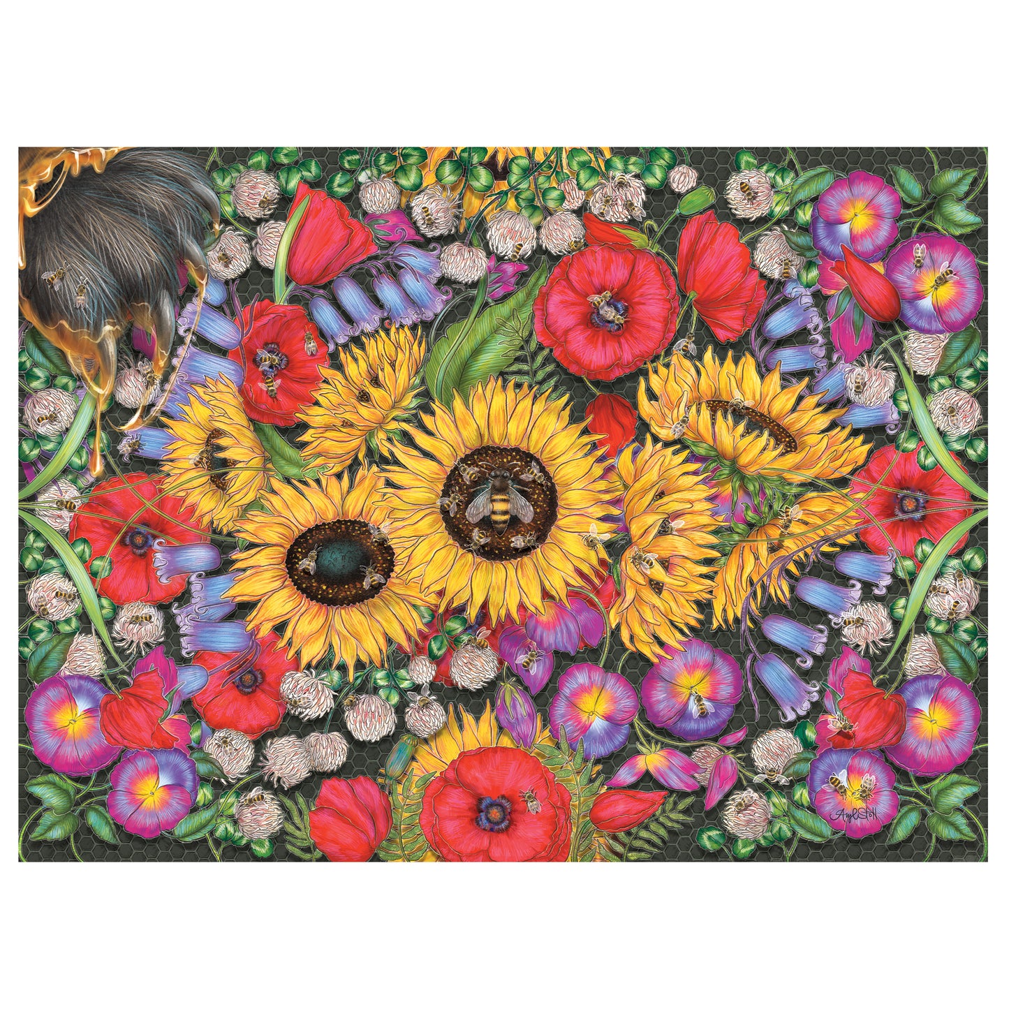 Puzzle - 500pc - The Bears and the Bees