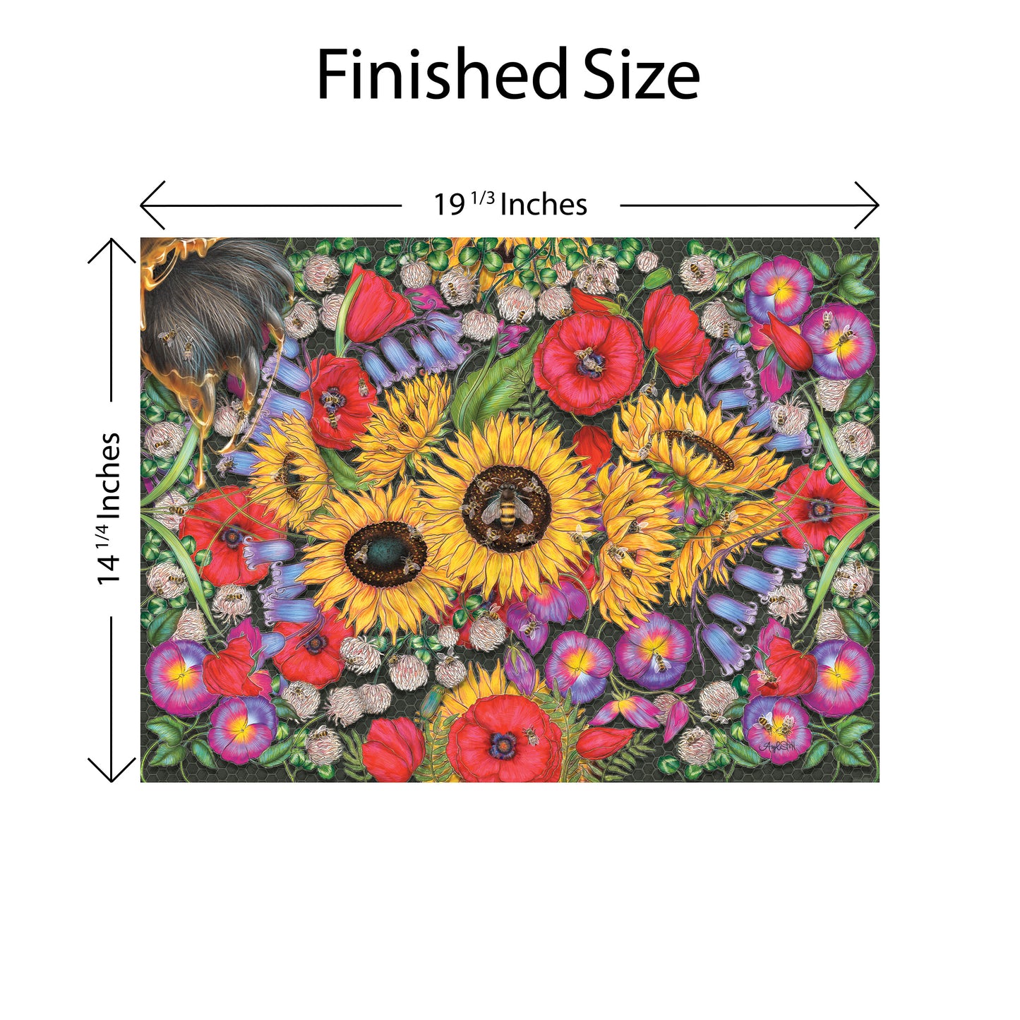 Puzzle - 500pc - The Bears and the Bees