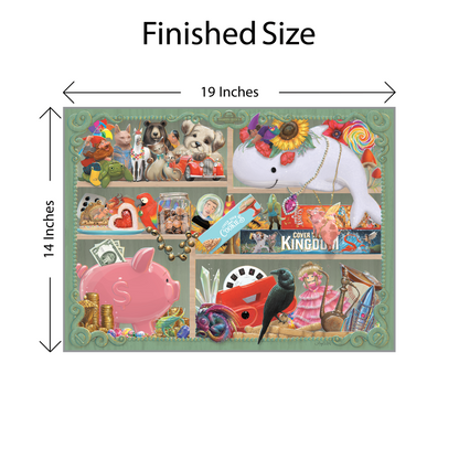 Puzzle - 100pc - Grandpa Beck's Shelf