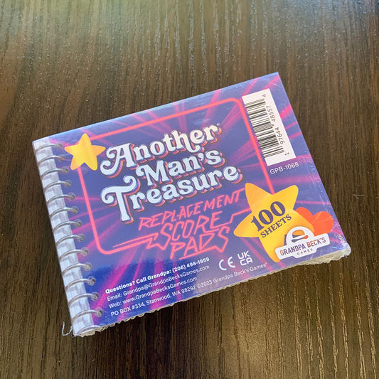 Another Man's Treasure Replacement Scorepads