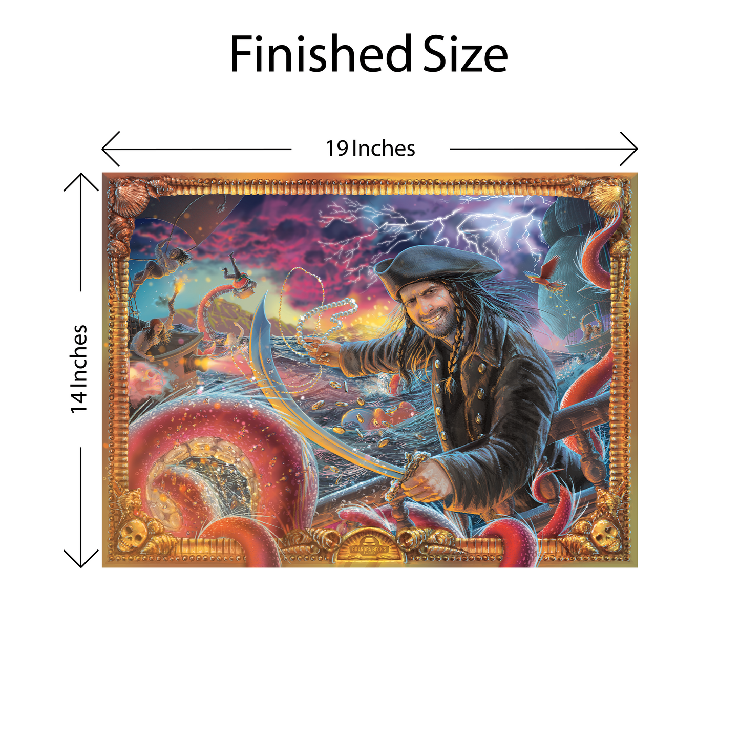 Puzzle - 300pc - Skull King
