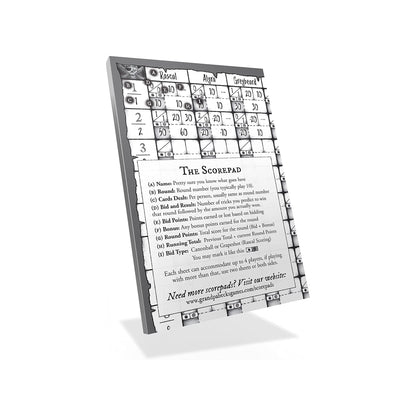 Skull King Replacement Score Pads