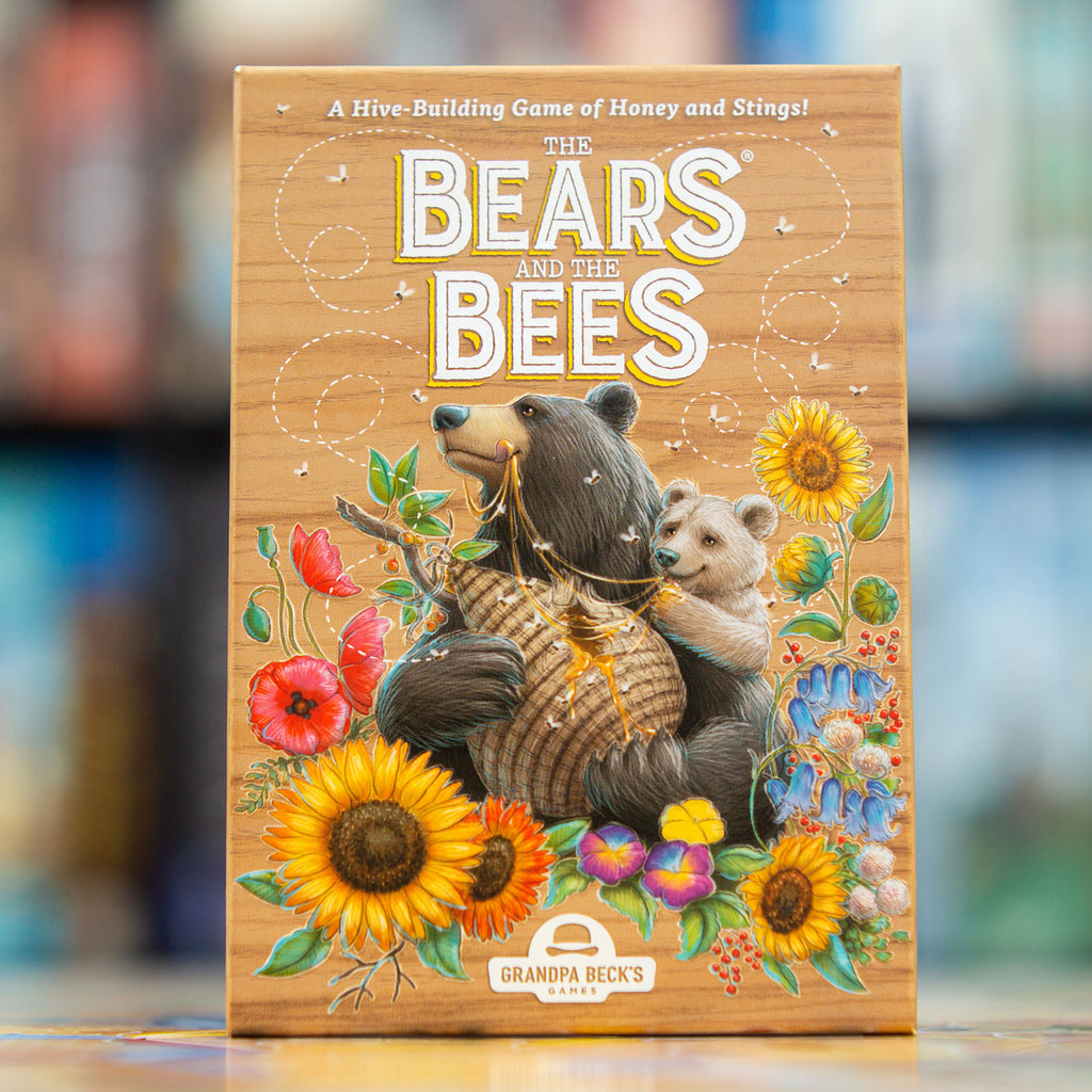 Portrait Photo of Board Game Representing The Bears and The Bees at Grandpa Beck's Games